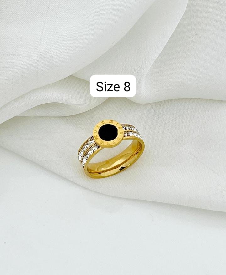 Stainless steel tarnish free ring 