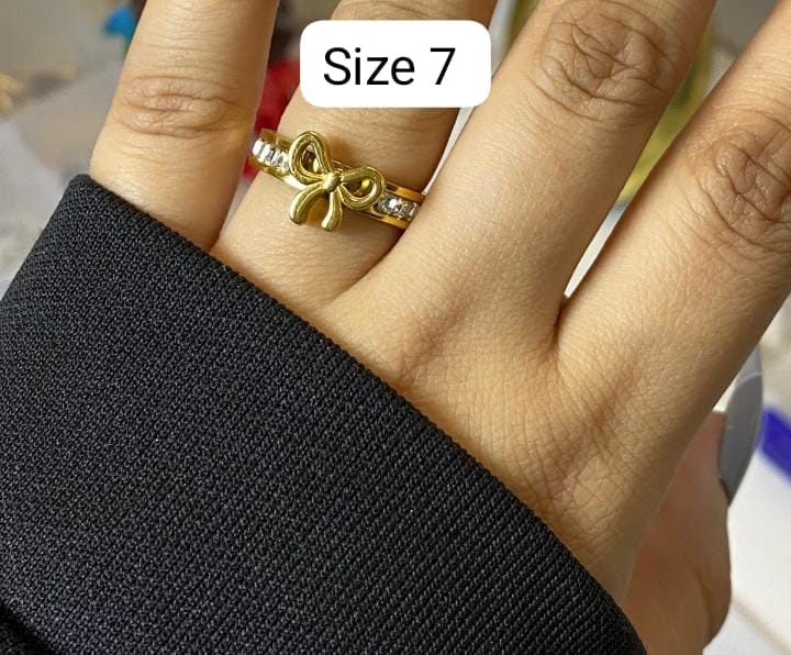Stainless steel ring 