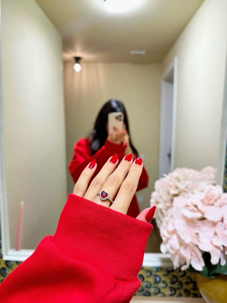 Beautiful ❤️heart shape ring adjustable size