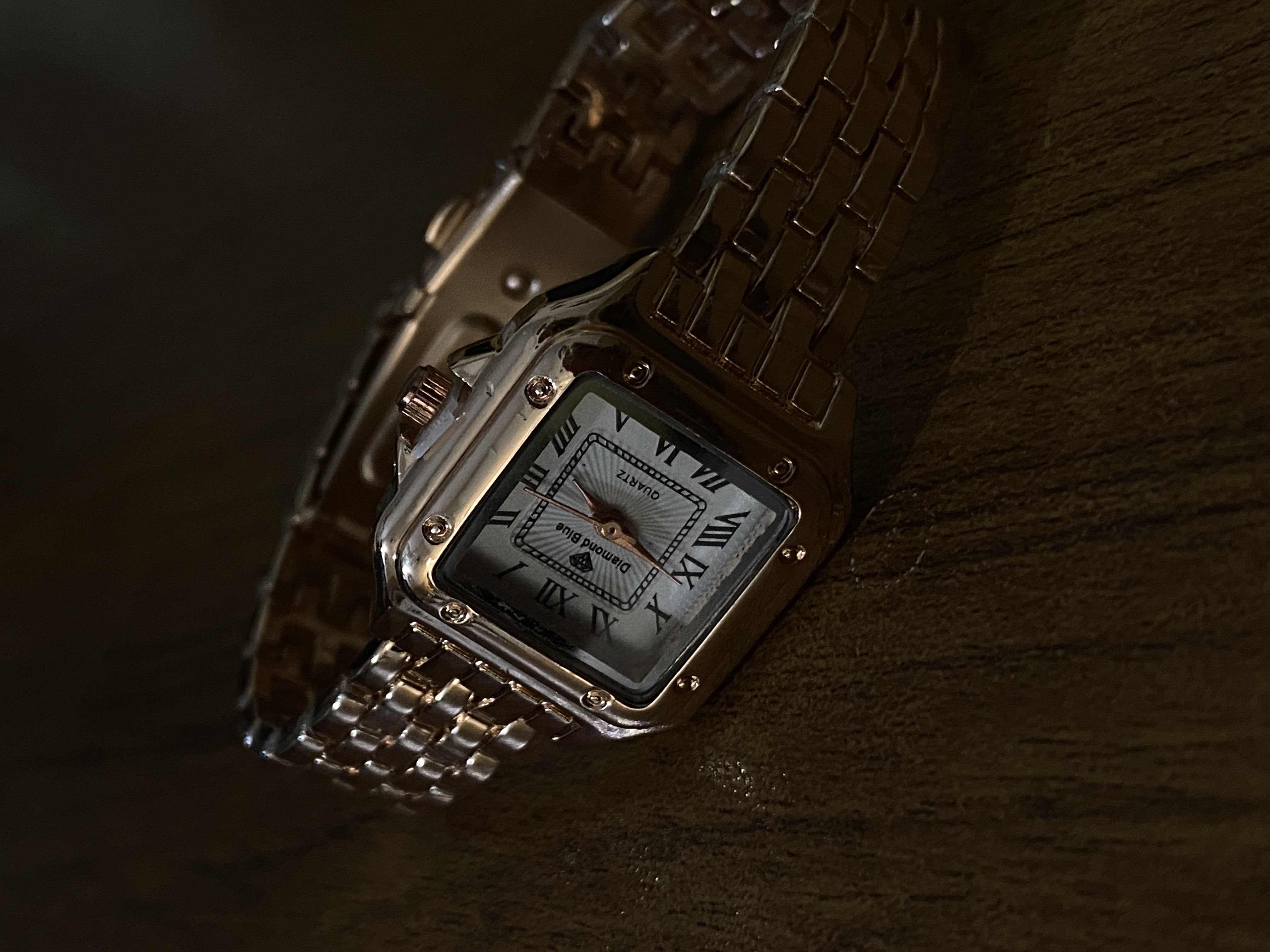 Stainless steel high quality watch in Rose golden 