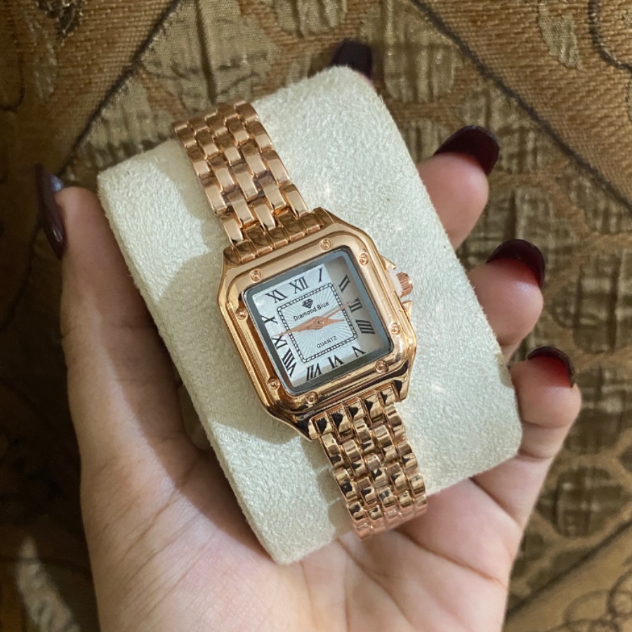 Stainless steel high quality watch in Rose golden 